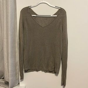 Brandy reversible sweater